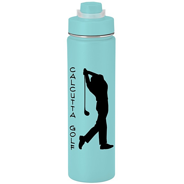 Custom h2go Conquer Vacuum Bottle - 24 oz