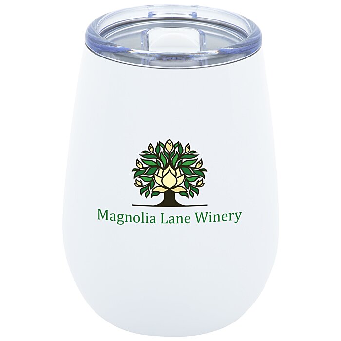 Custom Refresh Vacuum Wine Tumbler - 10 oz - Full Colour