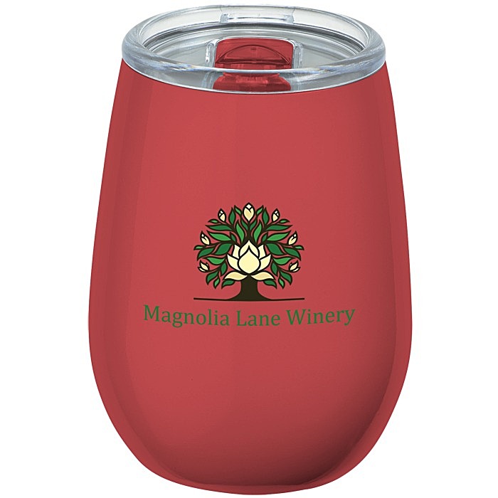 Custom Refresh Vacuum Wine Tumbler - 10 oz - Full Colour
