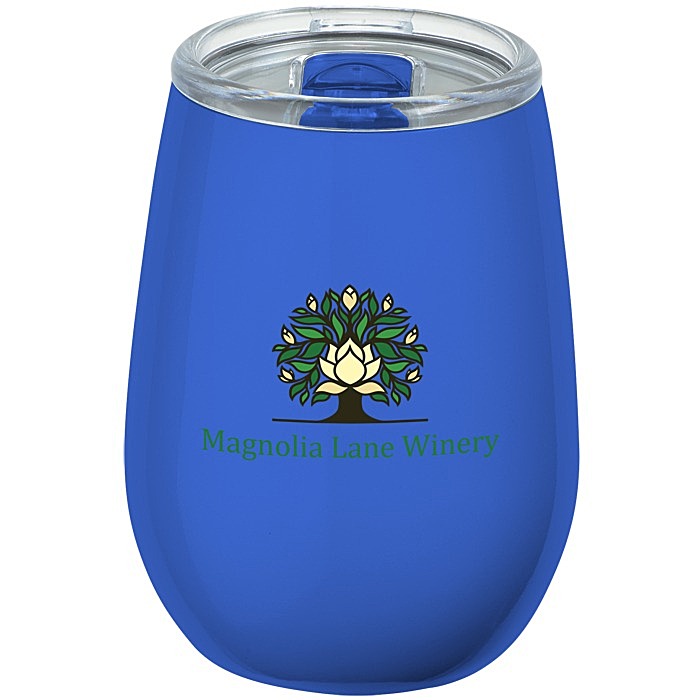 Custom Refresh Vacuum Wine Tumbler - 10 oz - Full Colour