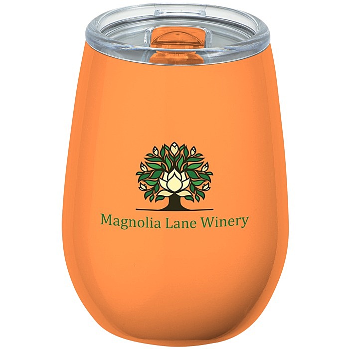 Custom Refresh Vacuum Wine Tumbler - 10 oz - Full Colour