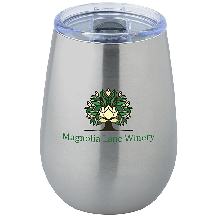Custom Refresh Vacuum Wine Tumbler - 10 oz - Full Colour