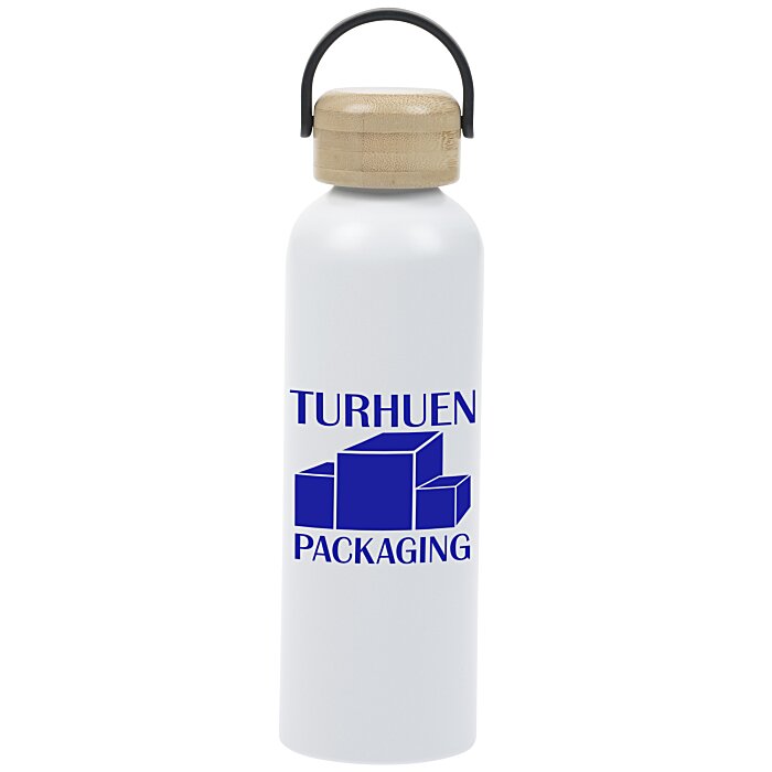 Custom Greenstone Aluminum Bottle - 24 oz