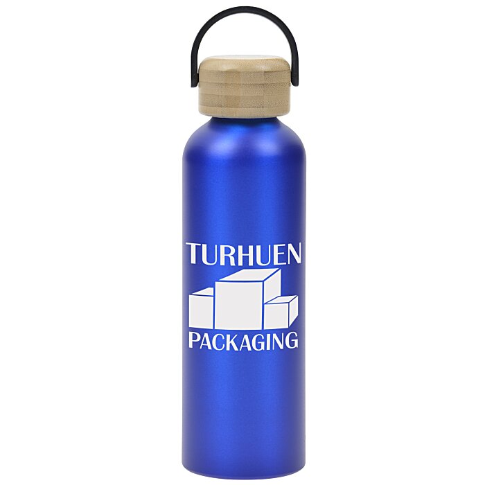 Custom Greenstone Aluminum Bottle - 24 oz