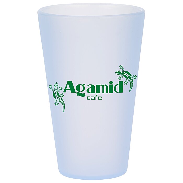 Custom Silipint Original Pint Glass - 16 oz - Frost