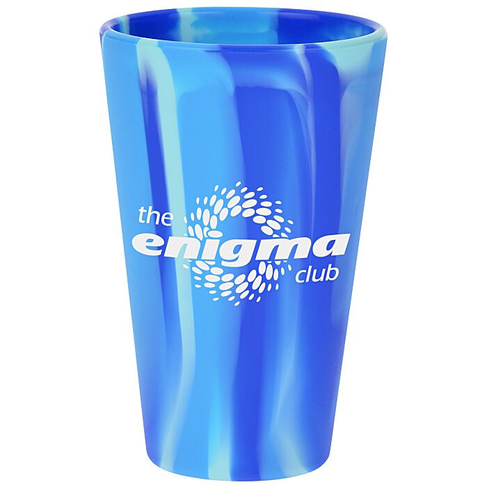 Custom Silipint Original Pint Glass - 16 oz - Multicolour