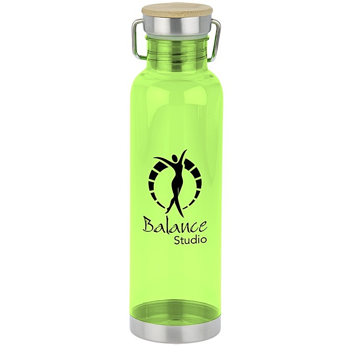Custom MacLeod Bottle with Bamboo Lid - 27 ounces