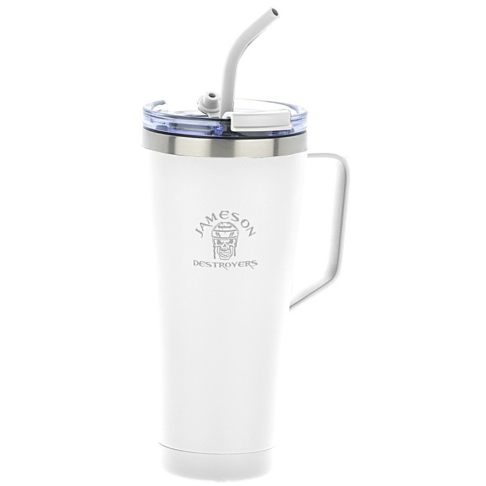 Custom Call of the Wild Vacuum Mug with Straw - 32 oz