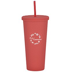 Custom Bux Tumbler with Straw - 24 oz.
