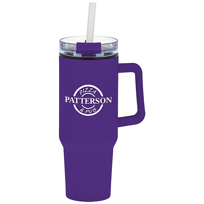 Custom Malibu Mug with Straw - 40 oz