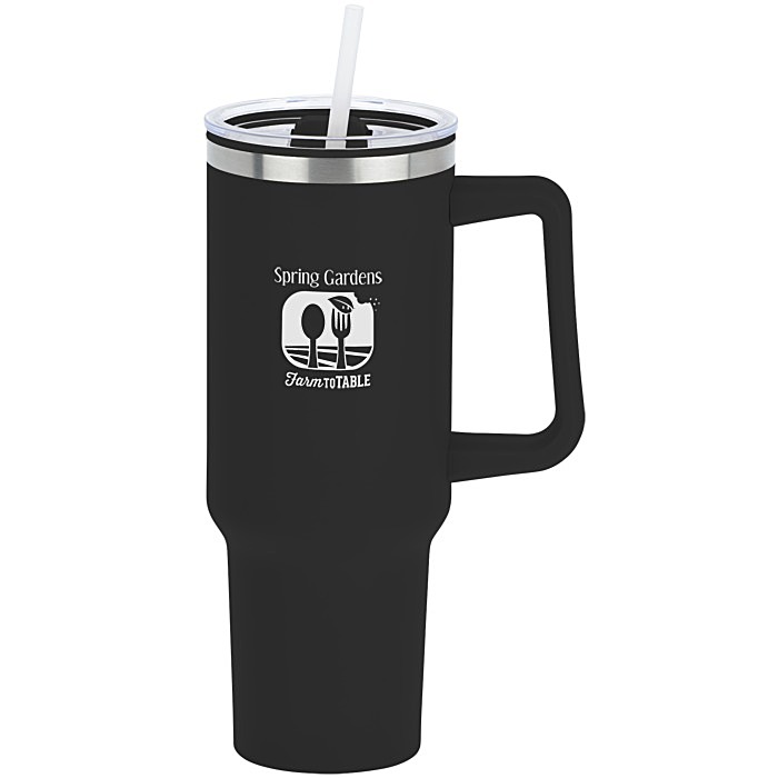 Custom Izzy Mug with Straw - 40 oz