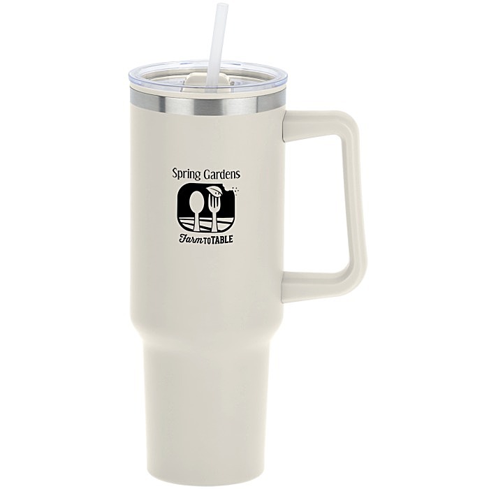 Custom Izzy Mug with Straw - 40 oz