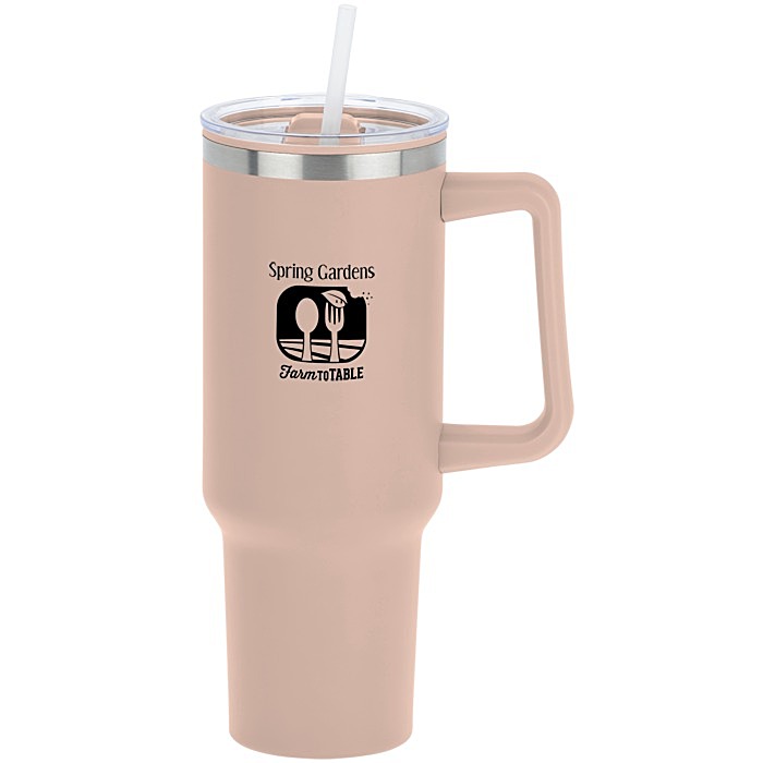 Custom Izzy Mug with Straw - 40 oz
