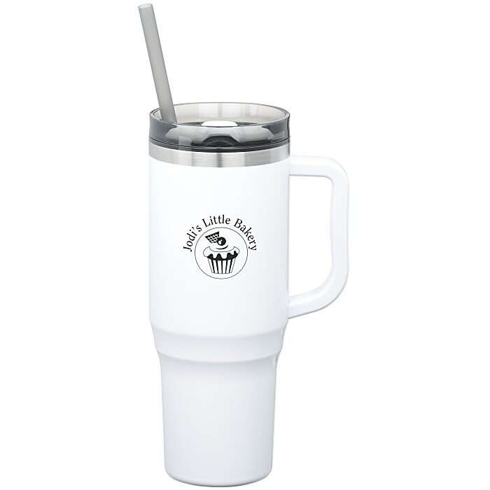 Custom Thor Travel Mug with Straw - 40 oz