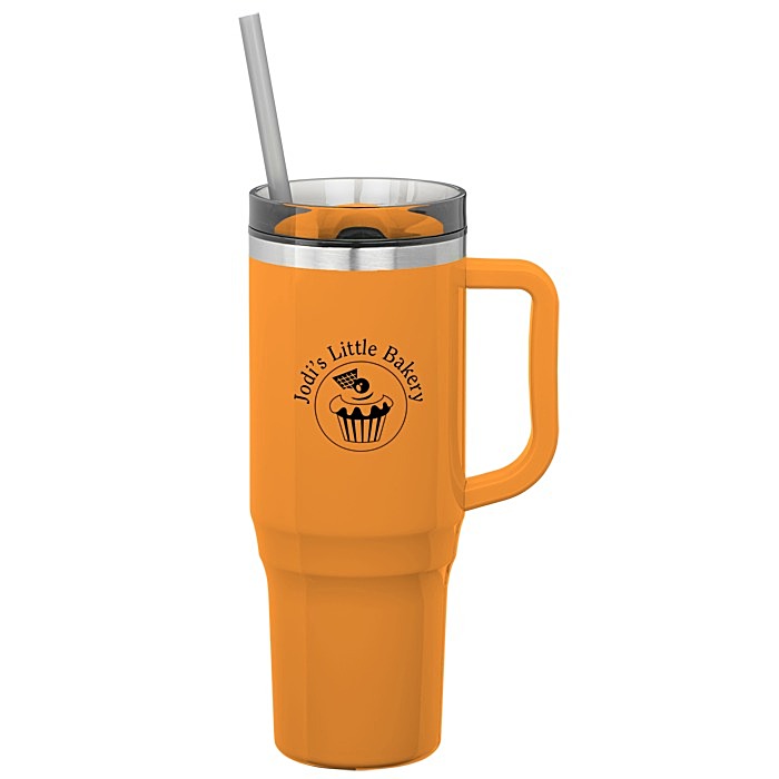 Custom Thor Travel Mug with Straw - 40 oz