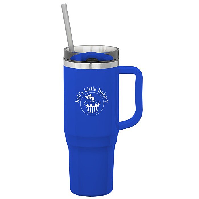 Custom Thor Travel Mug with Straw - 40 oz