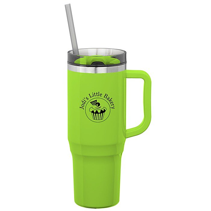 Custom Thor Travel Mug with Straw - 40 oz