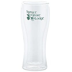Custom Clearview Beer Glass - 15 oz.
