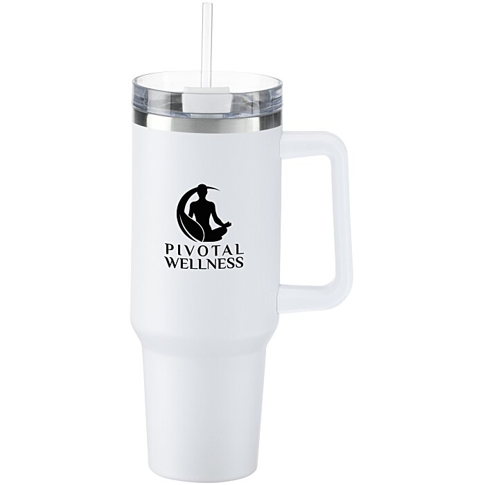 Custom Glacier Peak Biggie Vacuum Mug - 40 oz. - 24 hr