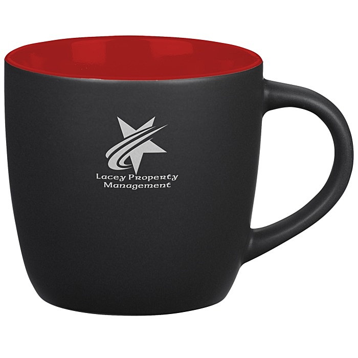 Custom Riviera Ceramic Mug - 10 oz - Laser