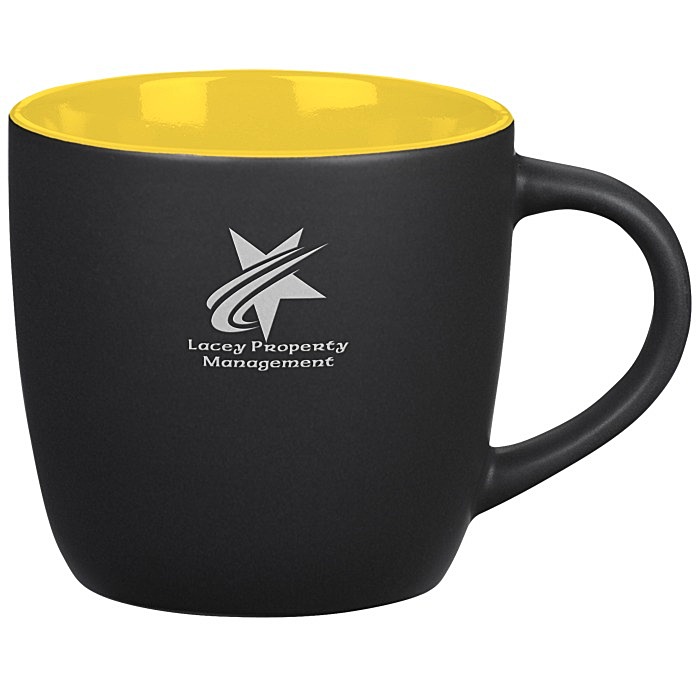 Custom Riviera Ceramic Mug - 10 oz - Laser