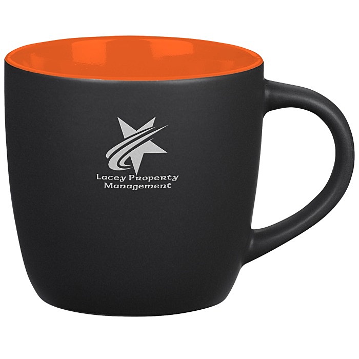 Custom Riviera Ceramic Mug - 10 oz - Laser