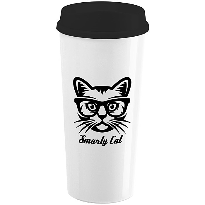 Custom Roadmaster Travel Tumbler - 18 oz - White Interior