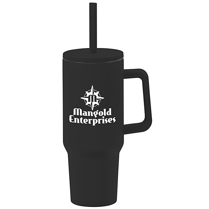 Custom Chill Out Vacuum Mug with Straw - 40 oz