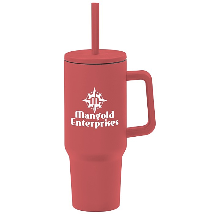 Custom Chill Out Vacuum Mug with Straw - 40 oz