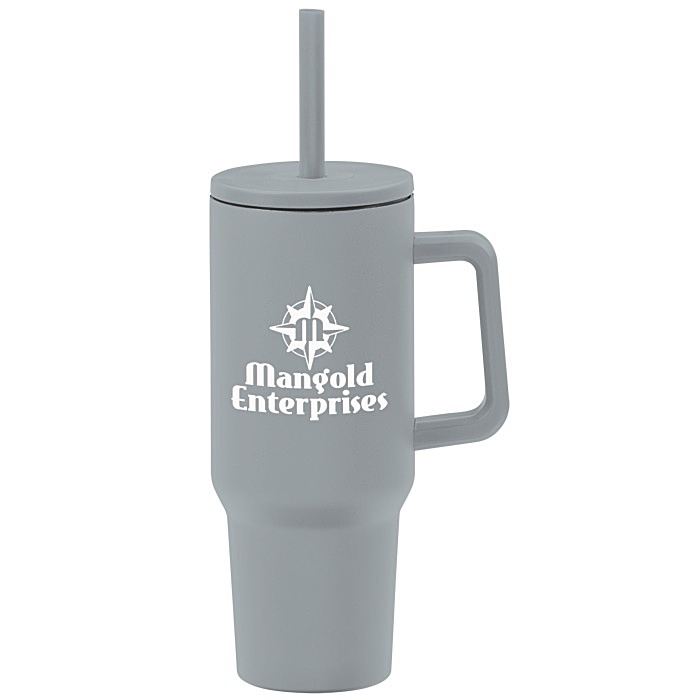 Custom Chill Out Vacuum Mug with Straw - 40 oz