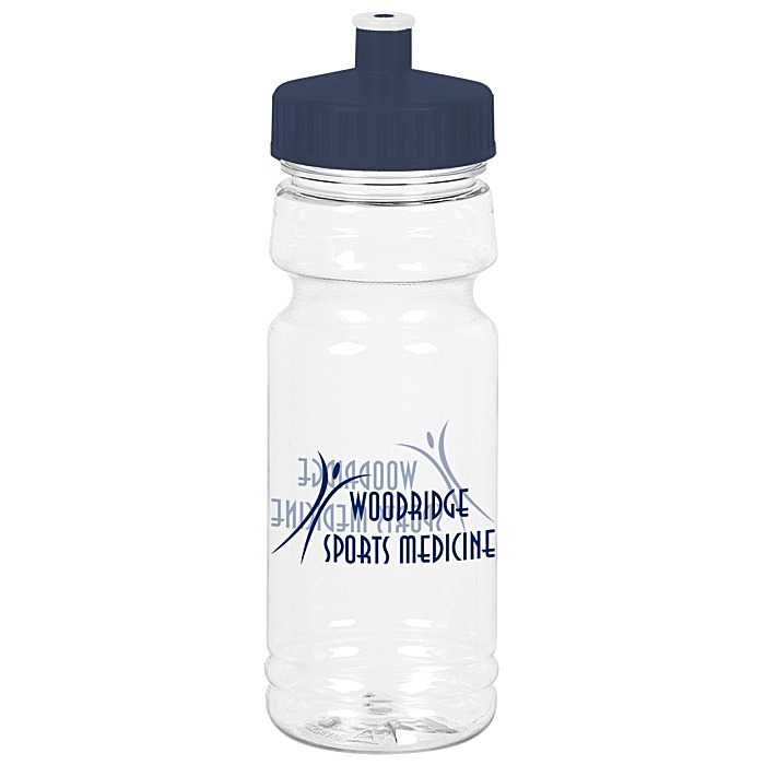 Custom Clear Impact Trainer Bottle - 24 oz