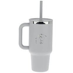 Custom Hydro Flask All Around Travel Tumbler with Straw - 32 oz. - Laser Engraved