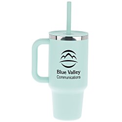 Custom Hydro Flask All Around Travel Tumbler with Straw - 32 oz.