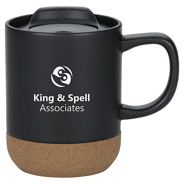 Custom Evora Coffee Mug with Cork Base - 11 ounces - 24 hr