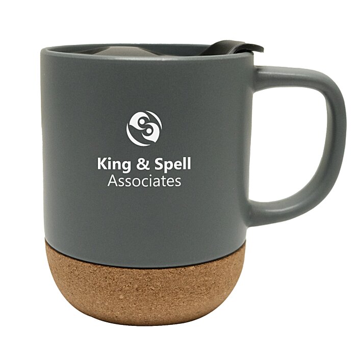 Custom Evora Coffee Mug with Cork Base - 11 ounces - 24 hr