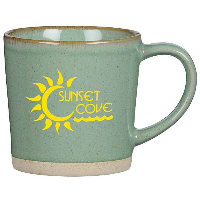 Custom Rustic Coffee Mug - 12 oz