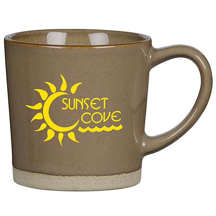 Custom Rustic Coffee Mug - 12 oz