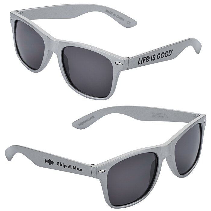 Custom Life is Good Sunglasses - Light Opaque
