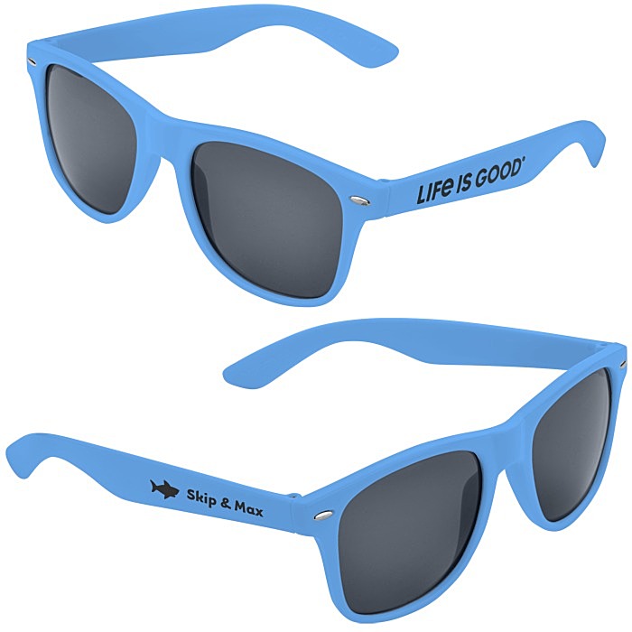 Custom Life is Good Sunglasses - Light Opaque