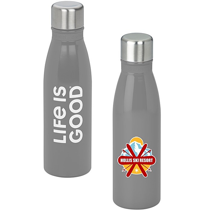 Custom Life is Good Refresh Mayon Bottle – 18 oz - Full Colour - LIG