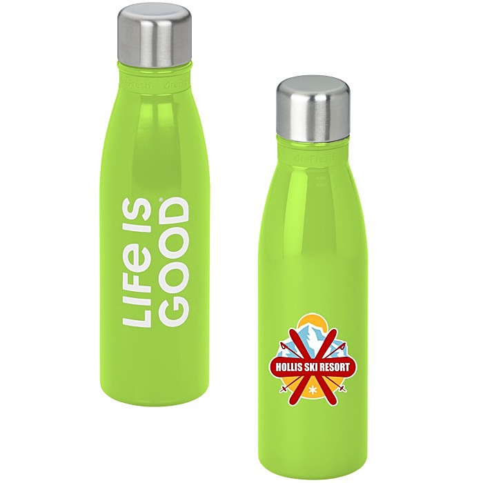 Custom Life is Good Refresh Mayon Bottle – 18 oz - Full Colour - LIG