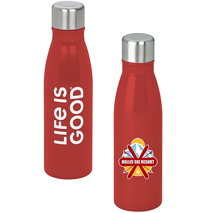 Custom Life is Good Refresh Mayon Bottle – 18 oz - Full Colour - LIG