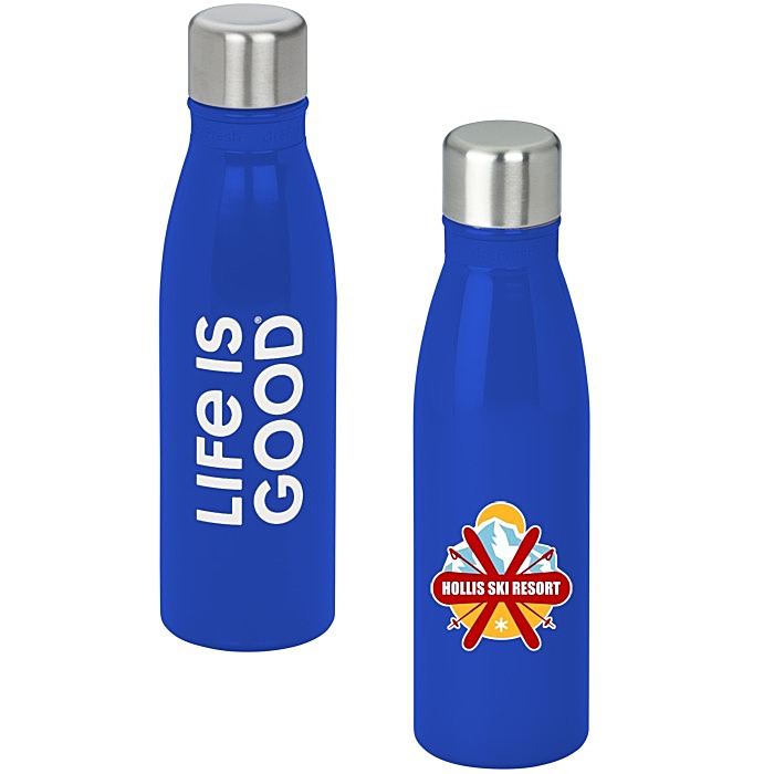 Custom Life is Good Refresh Mayon Bottle – 18 oz - Full Colour - LIG