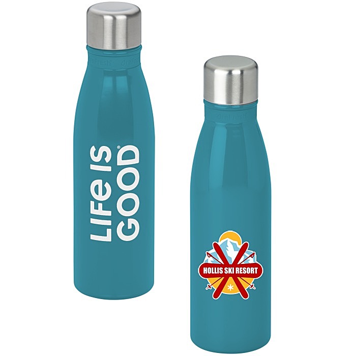 Custom Life is Good Refresh Mayon Bottle – 18 oz - Full Colour - LIG