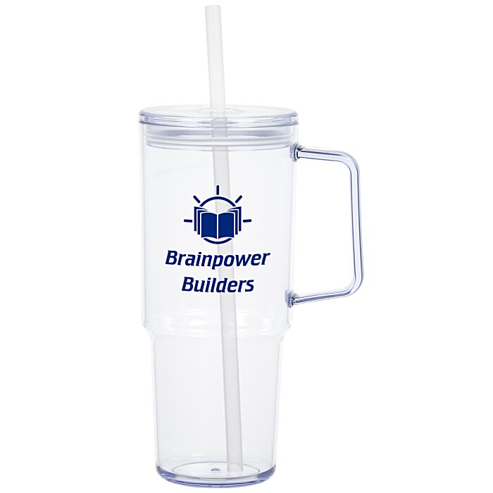 Custom Lucien Mug with Straw - 40 oz.