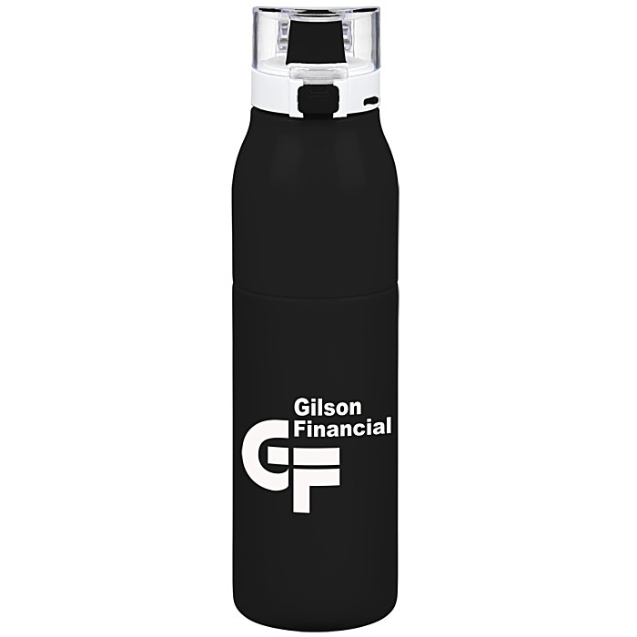 Custom h2go Vigor Stainless Bottle - 25 oz