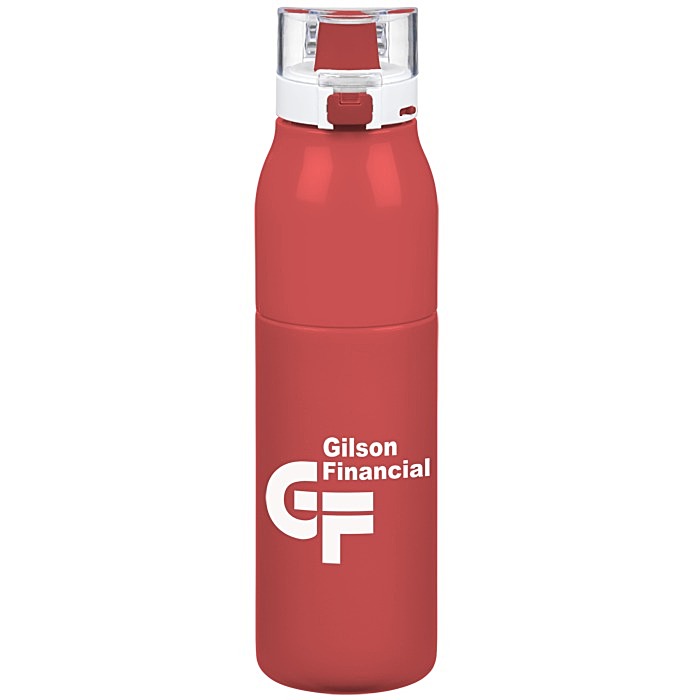 Custom h2go Vigor Stainless Bottle - 25 oz