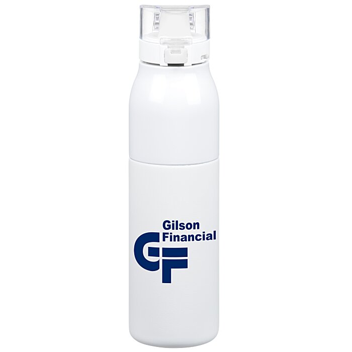 Custom h2go Vigor Stainless Bottle - 25 oz