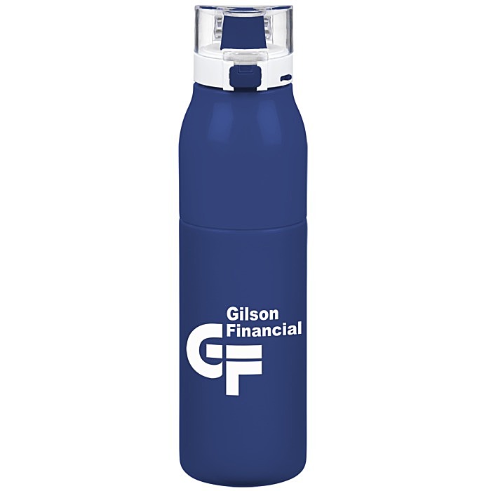 Custom h2go Vigor Stainless Bottle - 25 oz
