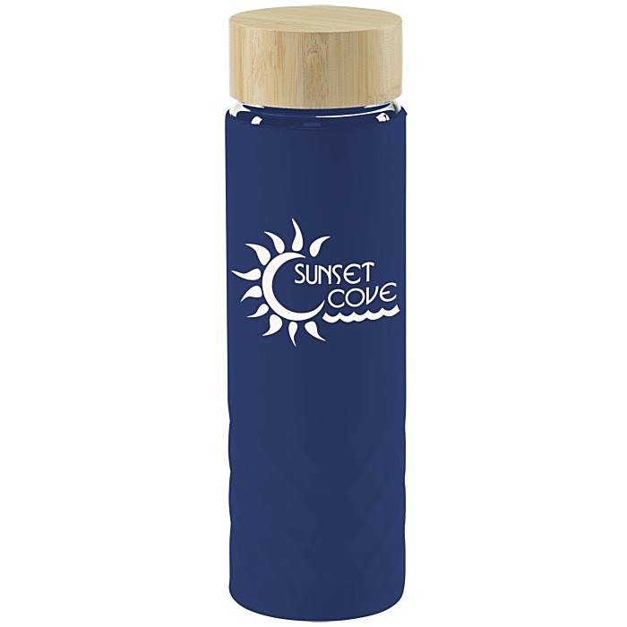 Custom h2go Dawn Glass Bottle - 18 oz